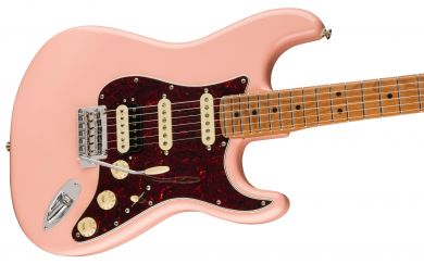 FENDER LIMITED EDITION PLAYER STRATOCASTER HSS w/ROASTED NECK, Shell Pink