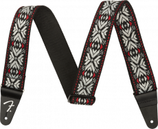 FENDER® Pasadena Woven Strap, Red Snowflake