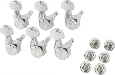 Fender  Locking Tuners, All Short, Chrome Oulu