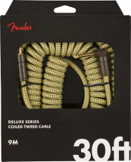 DELUXE SERIES TWEED COIL INSTRUMENT CABLE, 9m, Tweed