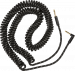 DELUXE SERIES TWEED COIL INSTRUMENT CABLE, 9m, Black Tweed