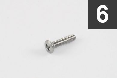 Chrome Short Tuner Button Screws Oulu