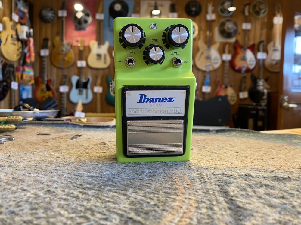 IBANEZ SD9M SONIC DISTORTION MOD - Kitarapaja