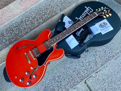 GIBSON ES-335 SATIN, Satin Cherry