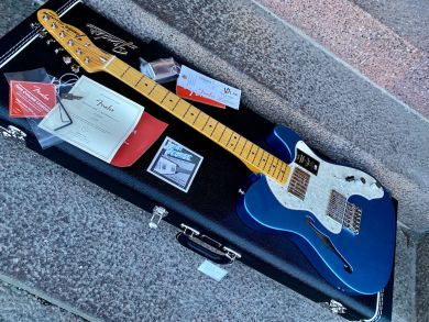 FENDER AMERICAN VINTAGE II 1972 TELECASTER THINLINE, Lake Placid Blue