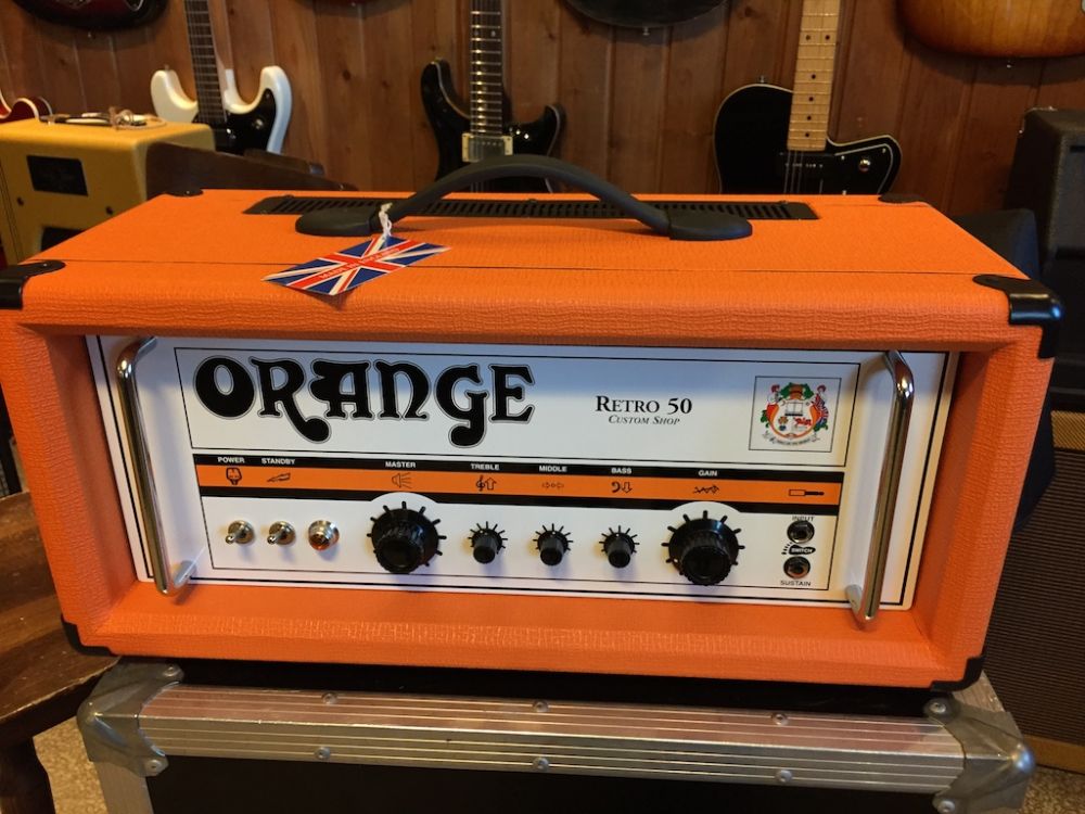 orange custom shop 50