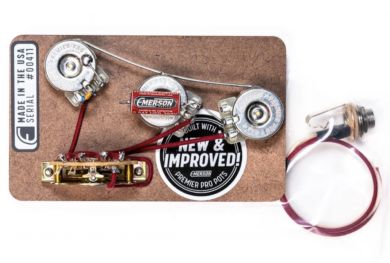 Emerson Custom Stratocaster 5-Way Prewired Kit