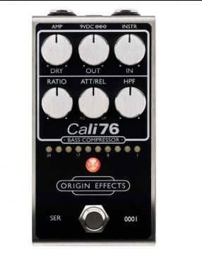 ORIGIN EFFECTS CALI76 BASS COMPRESSOR, 64 Black Panel