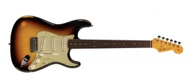 FENDER CUSTOM SHOP LATE 1962 STRATOCASTER® RELIC®, 3-Tone Sunburst