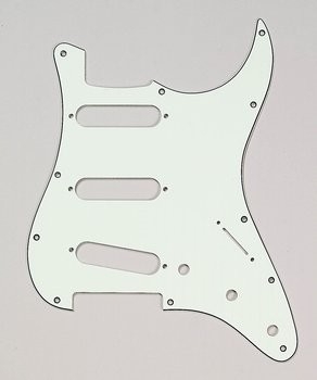 Mint Green 3-Ply Pickguard for Stratocaster