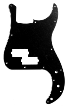 Black 3-Ply Pickguard for Precision Bass