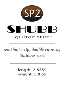 SHUBB SP2 GUITAR STEEL